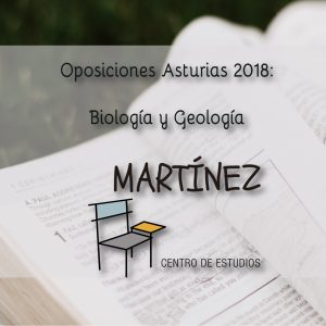 Oposiciones 2018 Asturias (biología y geología)